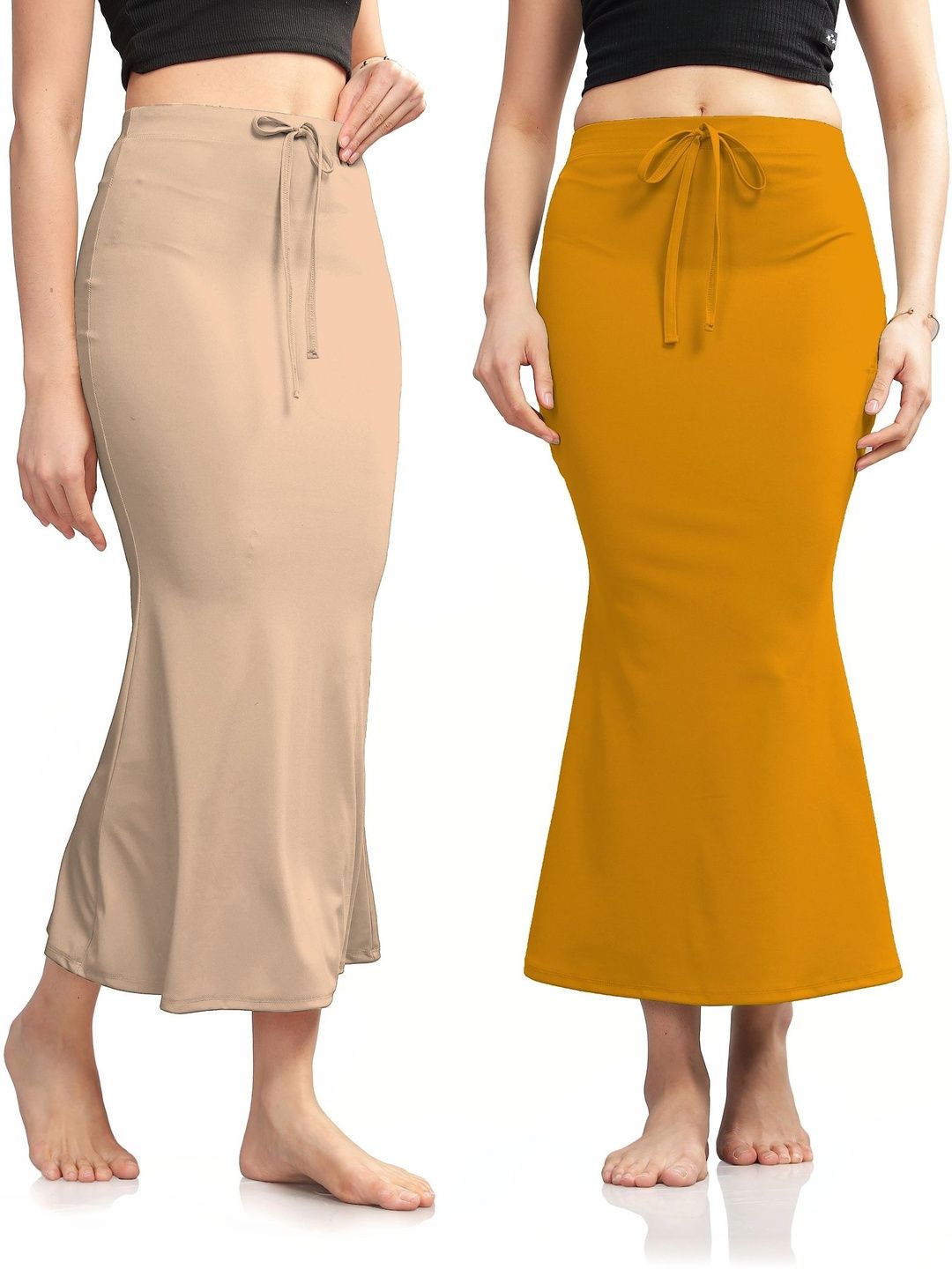 CALBONE Pack Of 2 High-Rise Saree Shapewear-picture-14