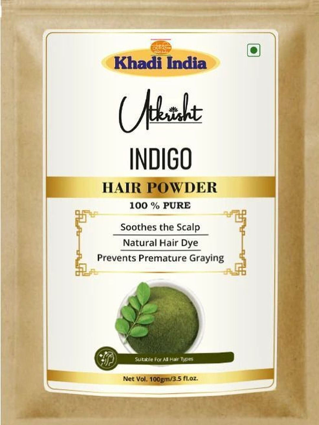 Utkrisht Indigo Leaf Powder - 100 g-image-2