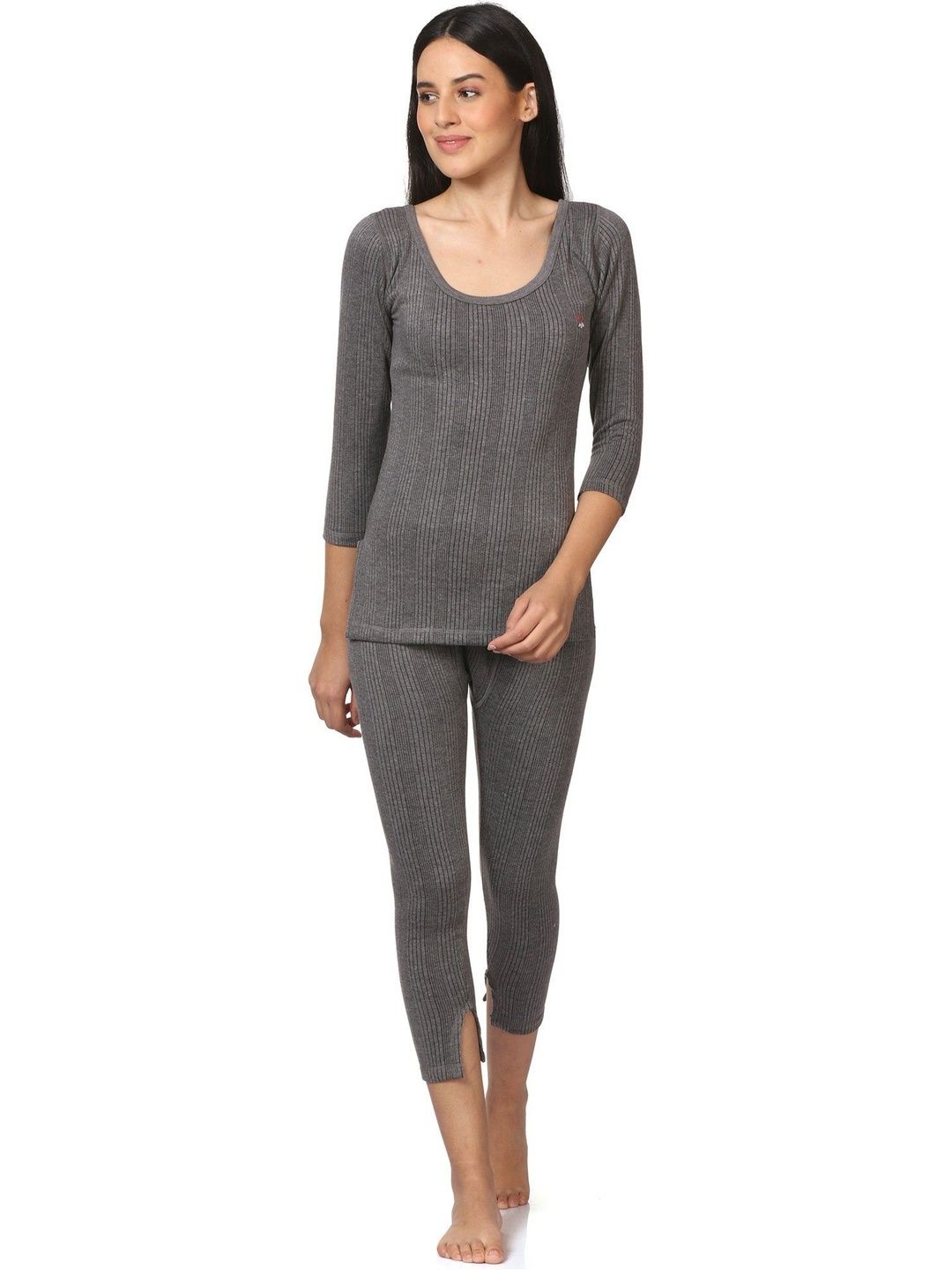 ALFA Women Cotton Round Neck Thermal Set-picture-58