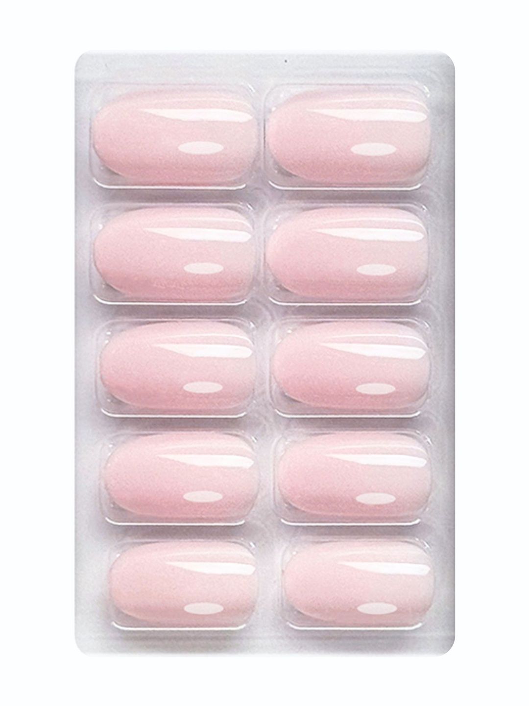 shills professional Set Of 24 Reusable Oval Press On Nails - 527-picture-2