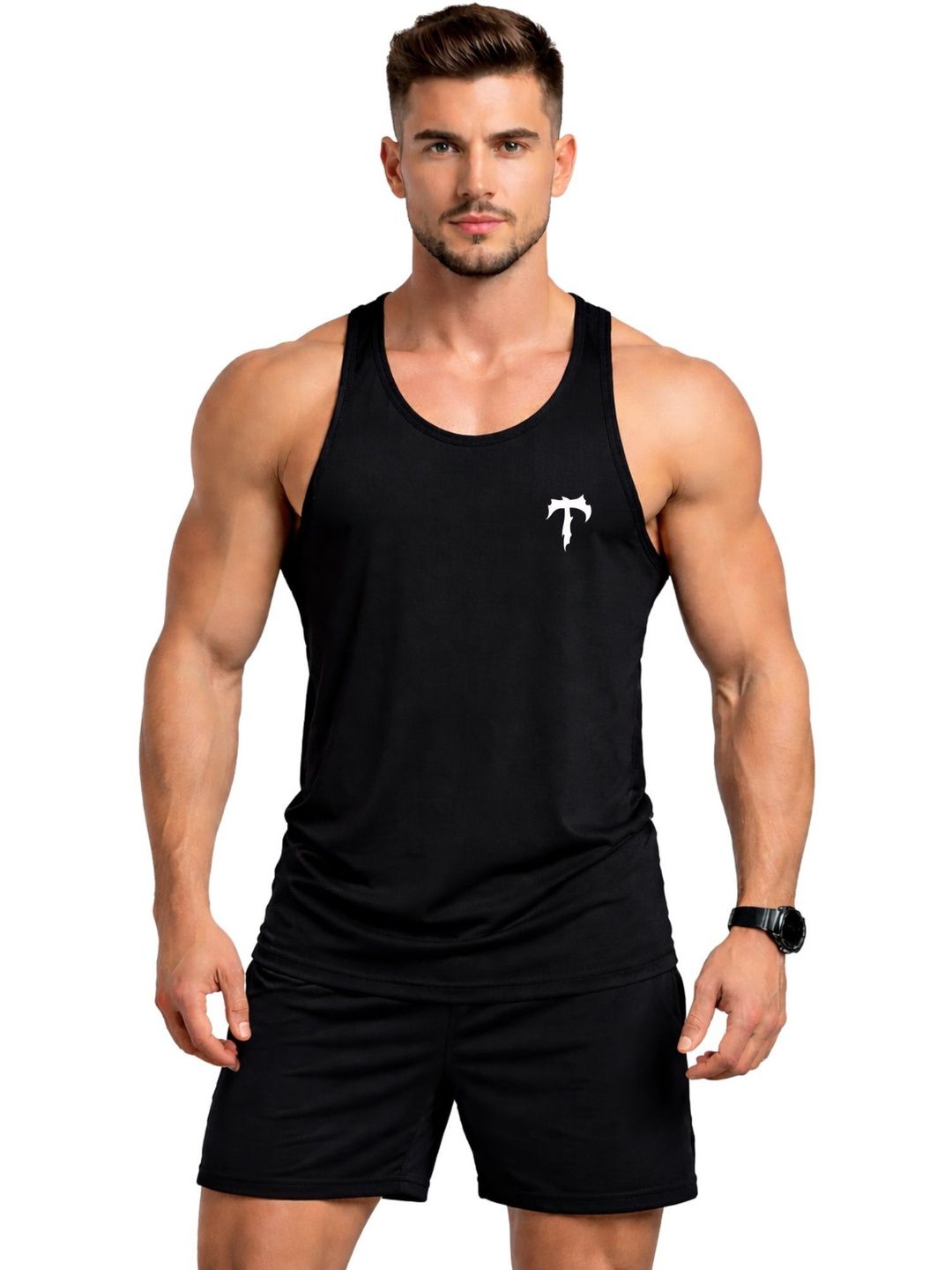 3Colors Printed Gym Vest-picture-49