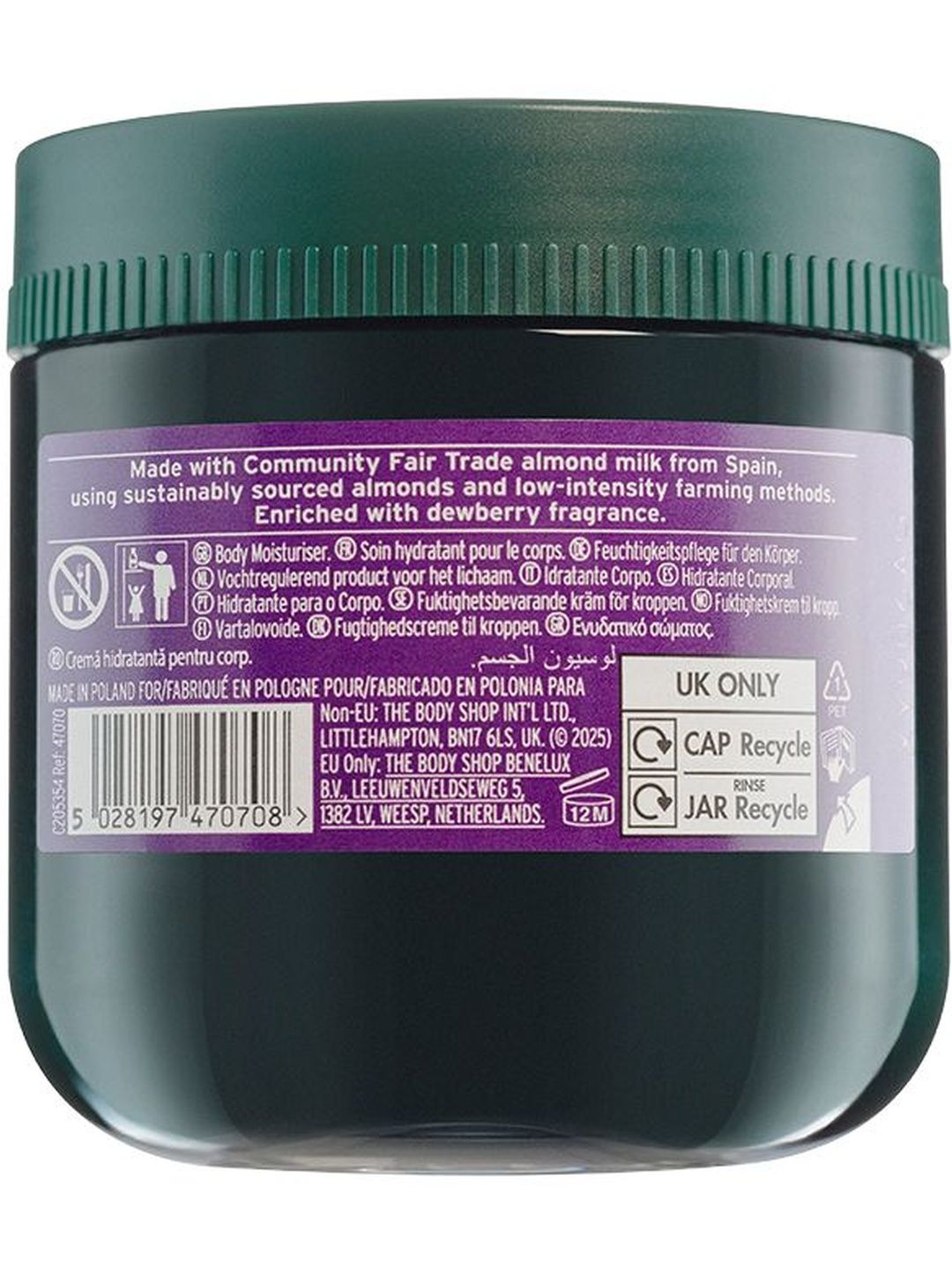 THE BODY SHOP Dewberry Body Yogurt - 200 ml-picture-19