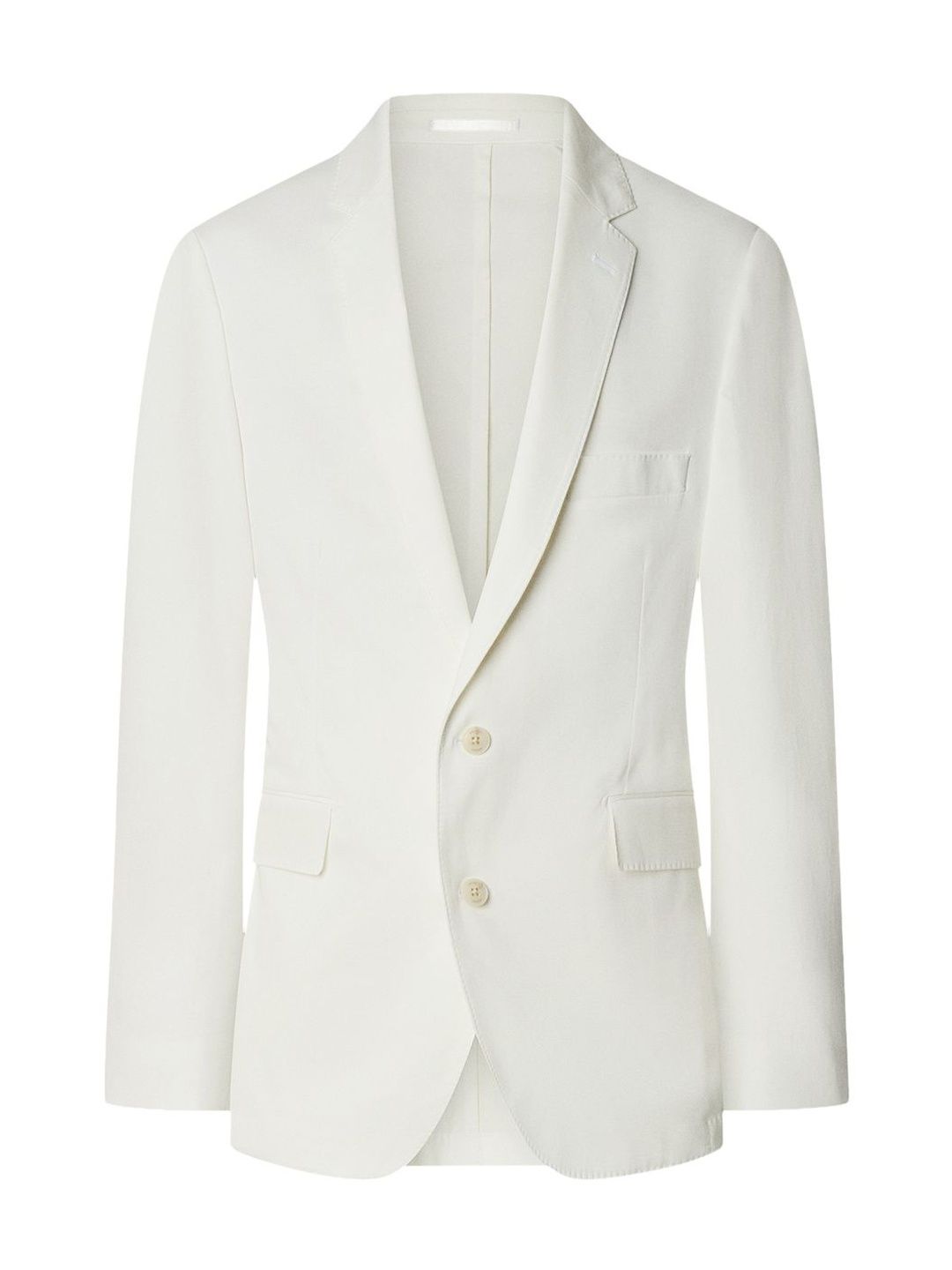 HACKETT LONDON Notched Lapel Single-Breasted Slim Fit Formal Blazers-picture-58
