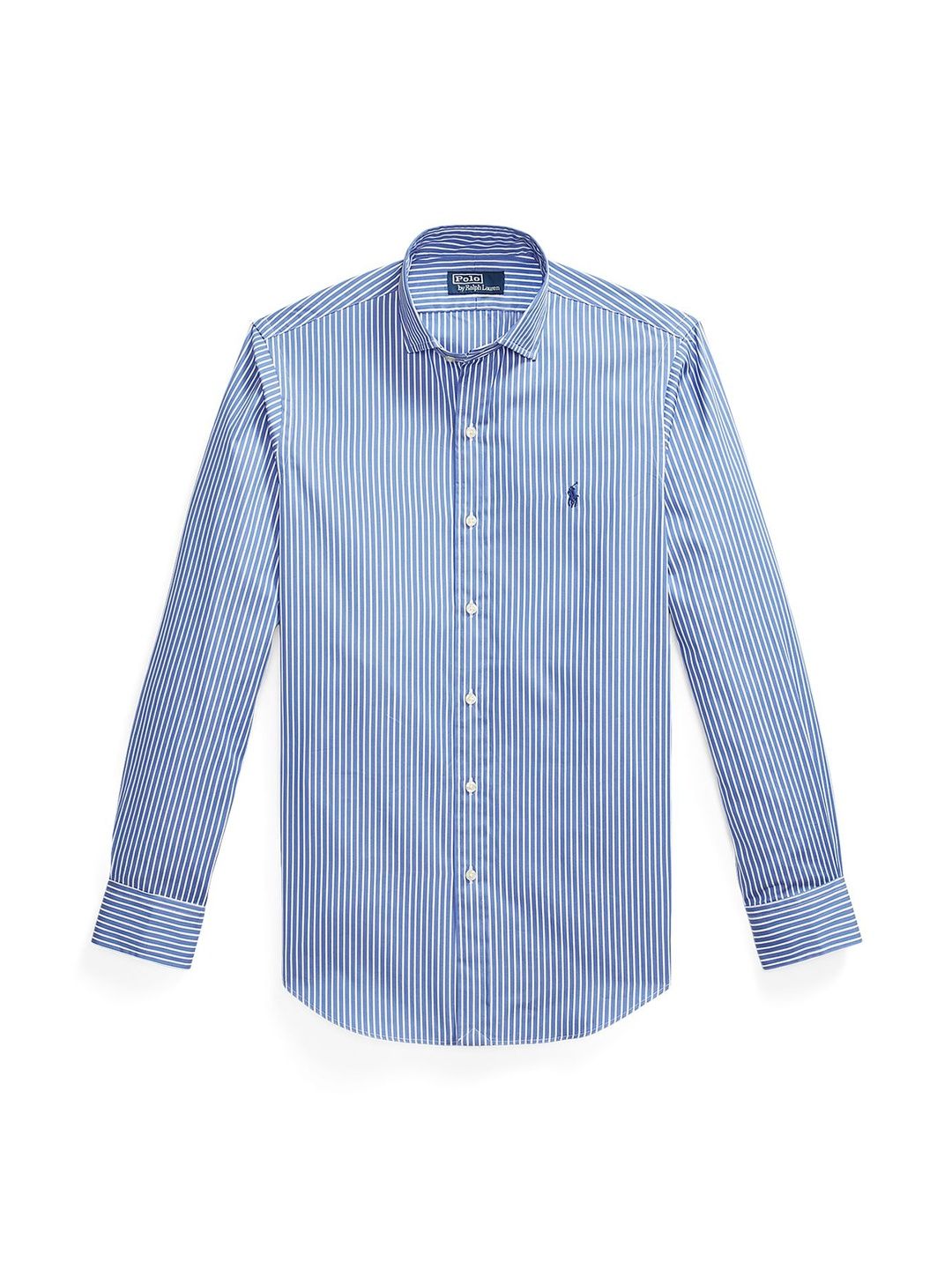 Polo Ralph Lauren Striped Cotton Spread Collar Custom-Fit Shirt-picture-48