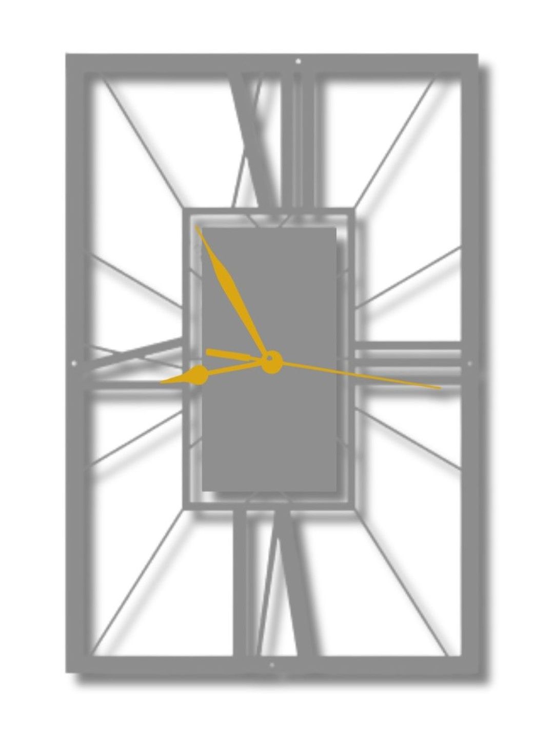 VENTUOS Grey & Grey Contemporary Wall Clock-image-19