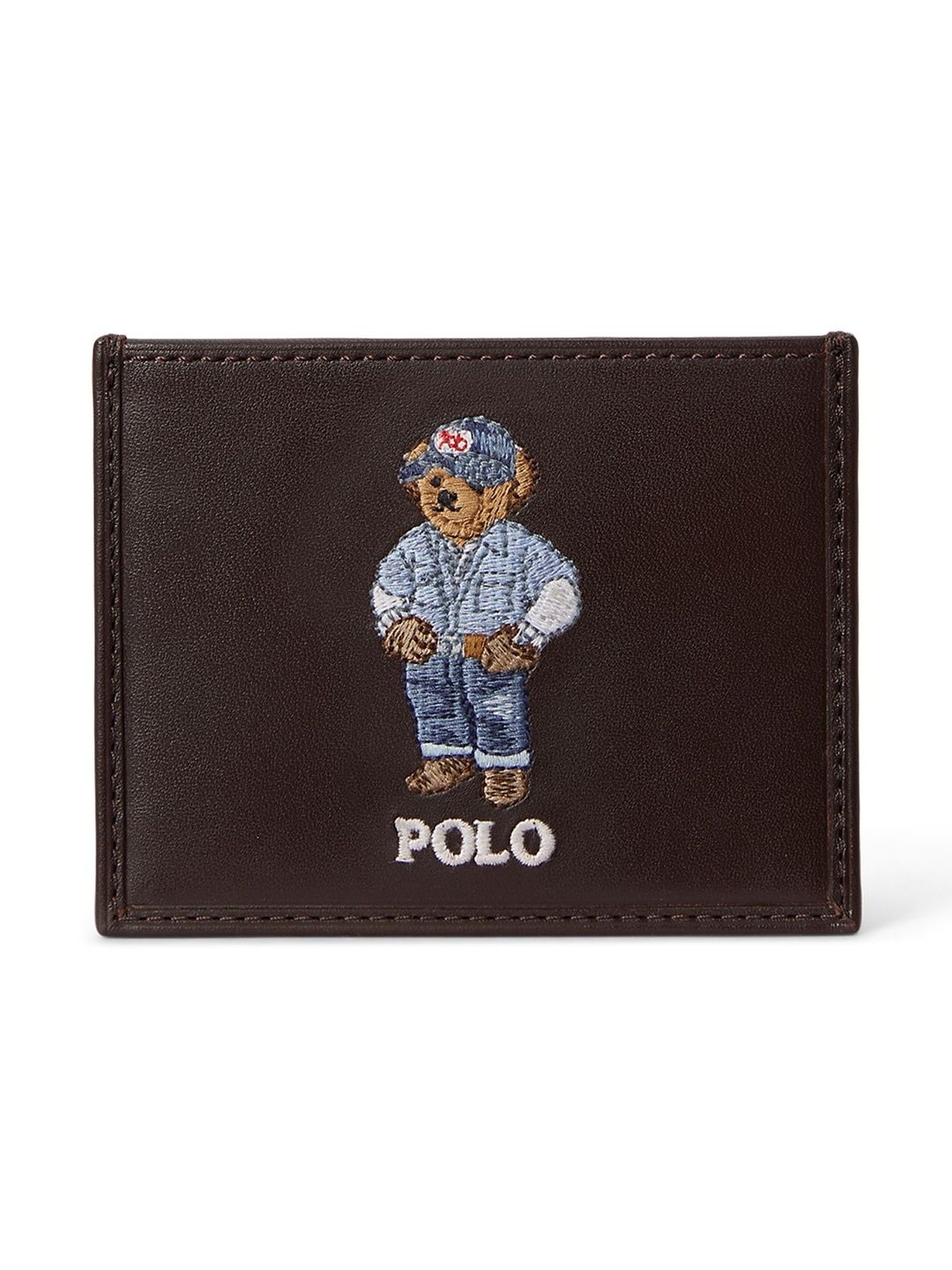 Polo Ralph Lauren Polo Bear Leather Card Case-image-31