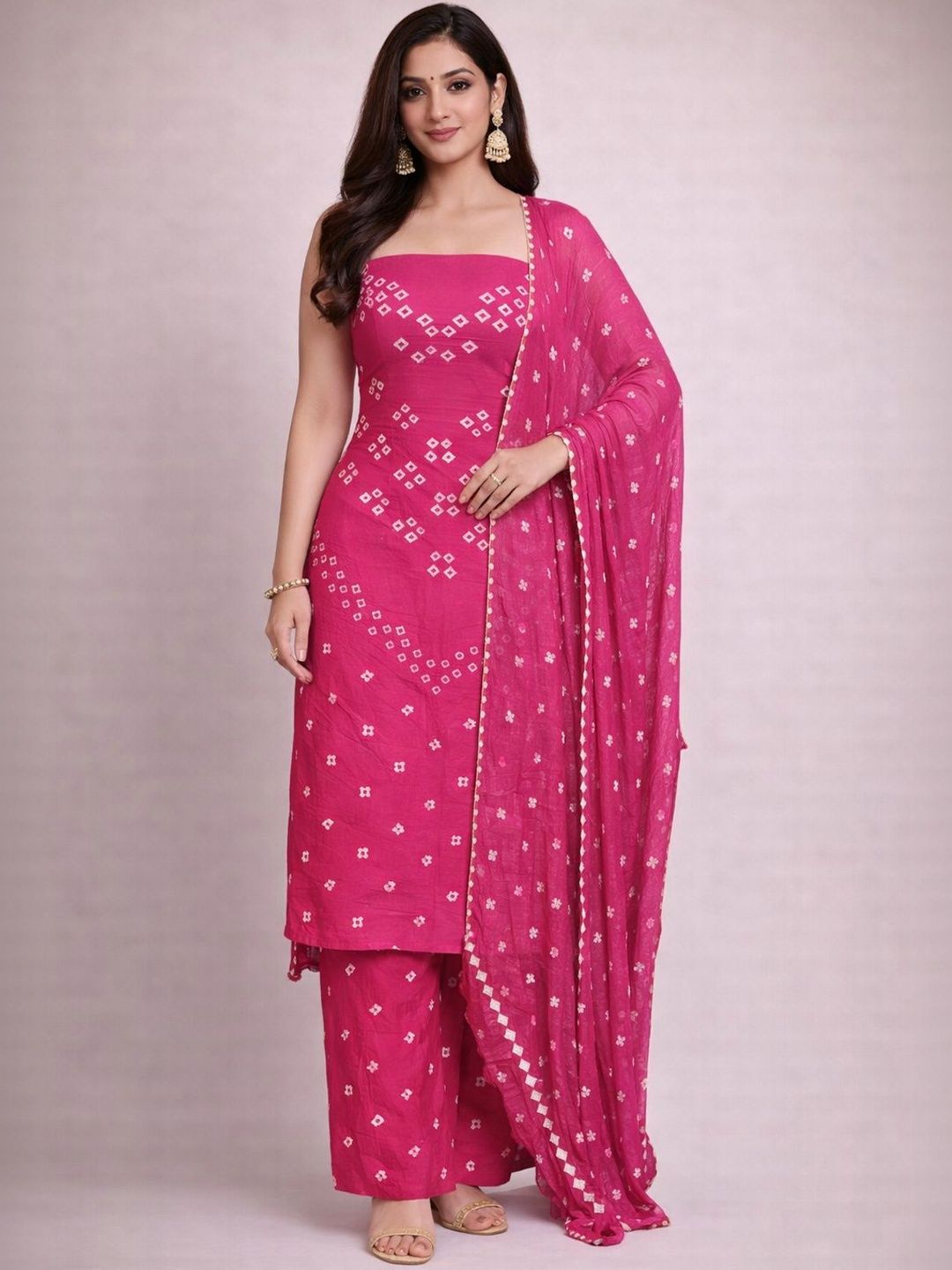 SHREYAM Printed Pure Cotton Unstitched Dress Material-image-21