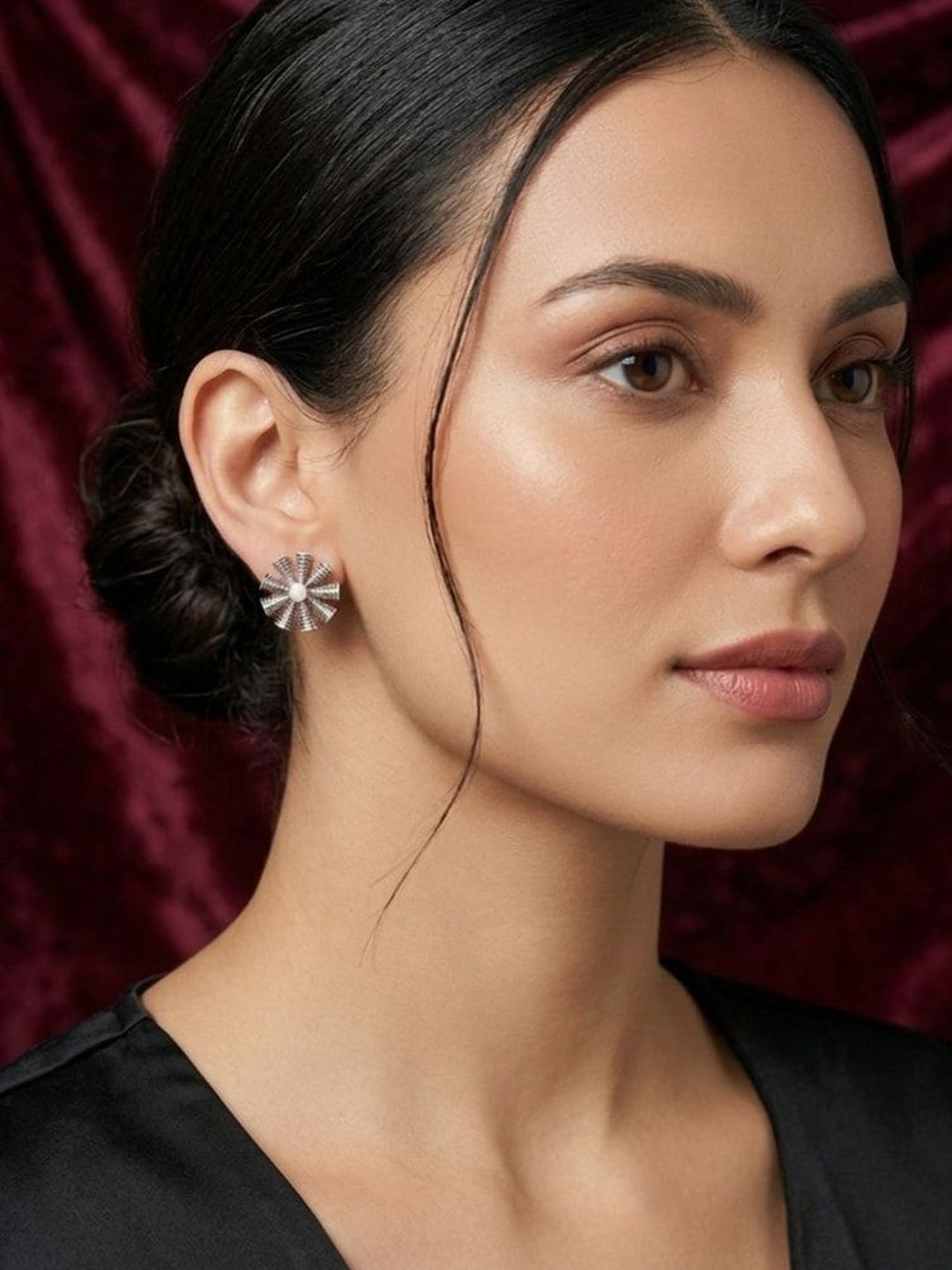 SZN Floral Studs Earrings-picture-10