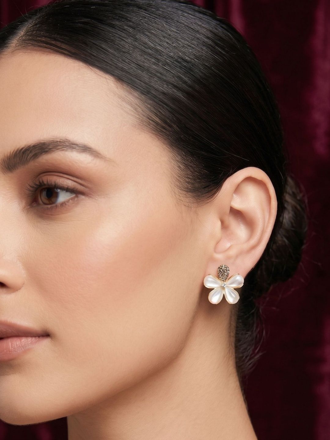 SZN Floral Studs Earrings-picture-26