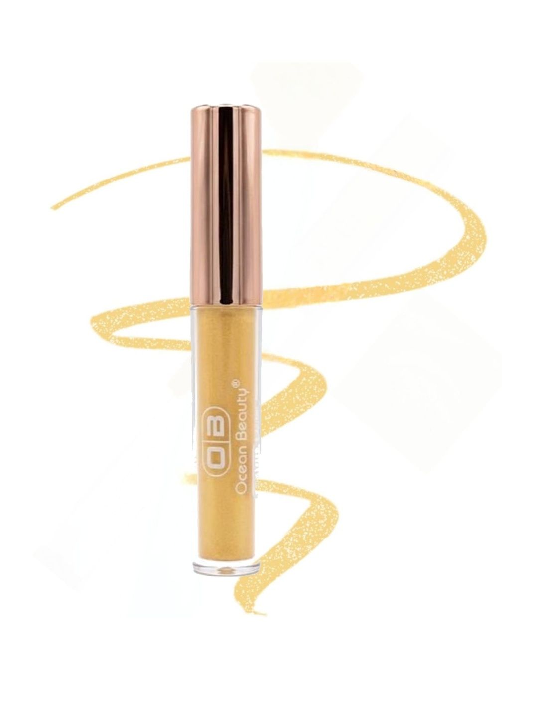 OB Ocean Beauty Waterproof Liquid Eyeliner - 1.2 ml - Gold 02-picture-36