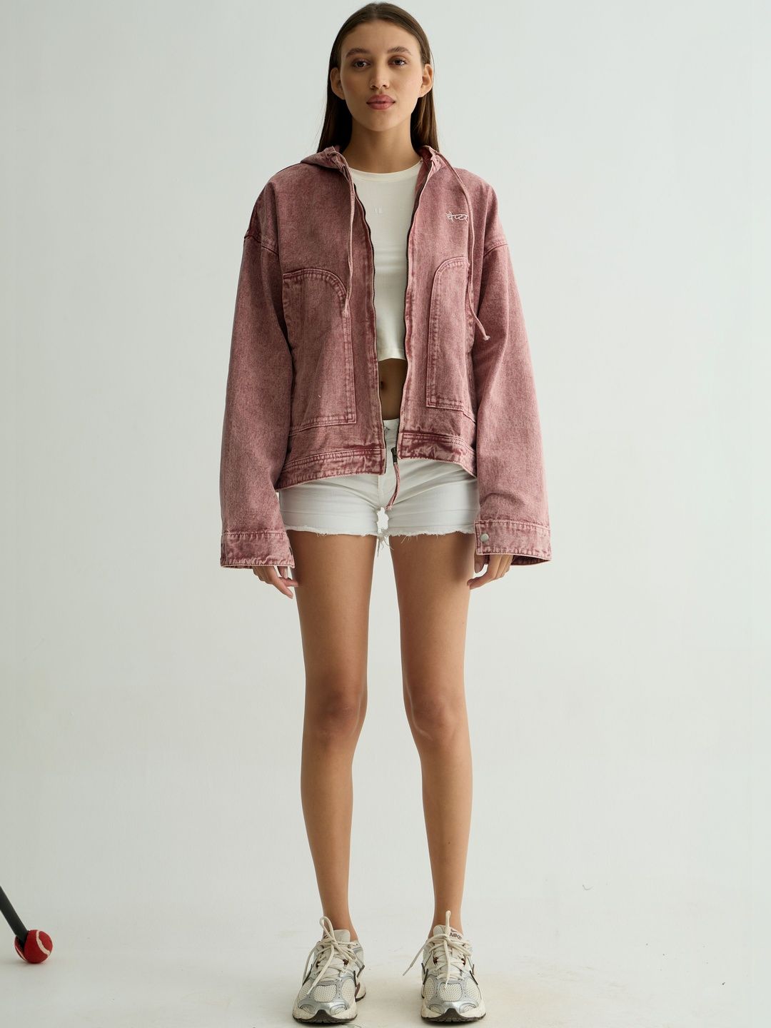 Chapter 2 Open Front Hooded Overshirt Jacket-picture-10