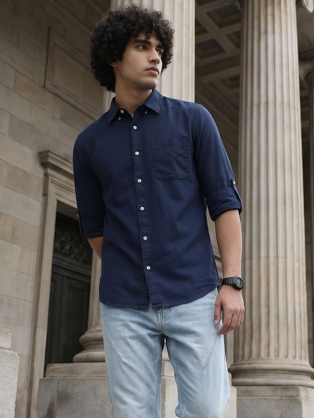 The Roadster Life Co. Self Design Casual Shirt-picture-17