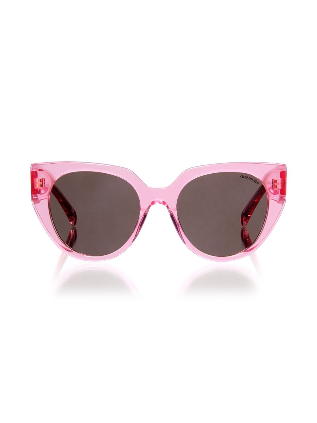 Augussto Women Brown Lens & Pink Cateye Sunglasses with-picture-42