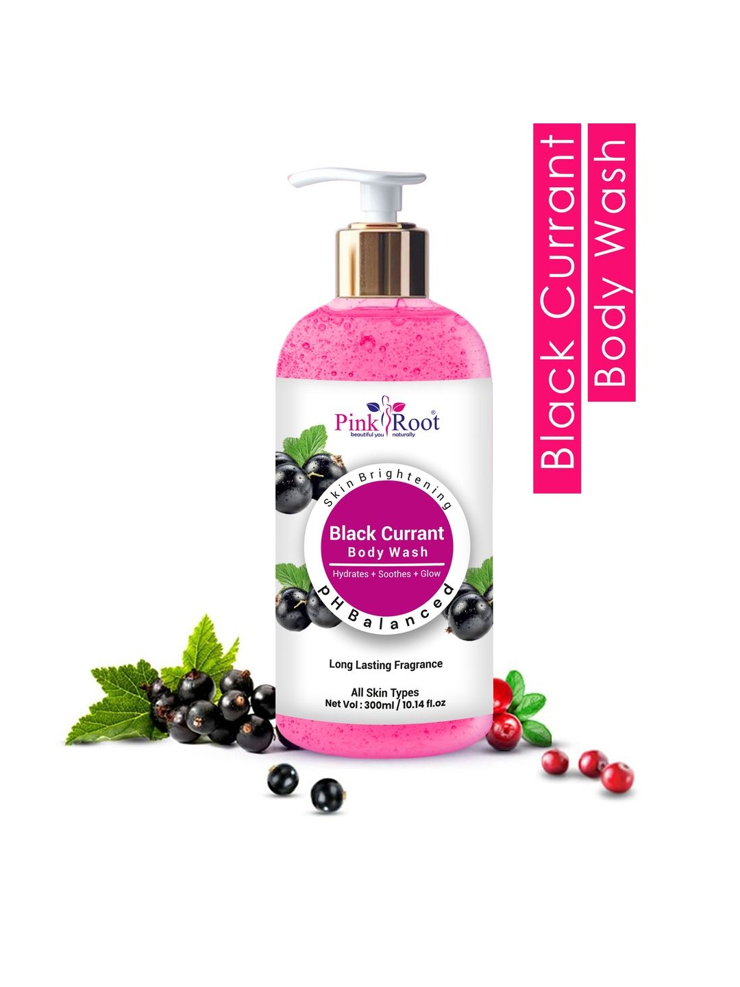 Pink Root Black Currant Body Wash For Radiant Glow - 300 ml-image-35