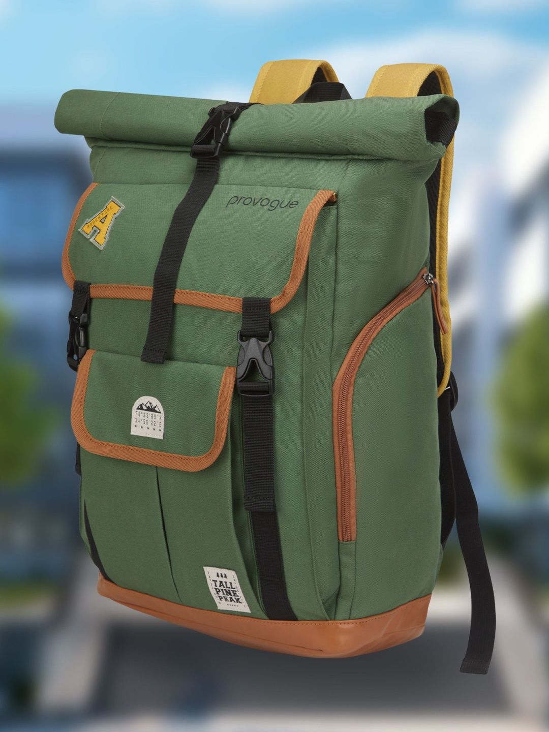 Provogue Unisex Brand Logo Backpack-picture-23