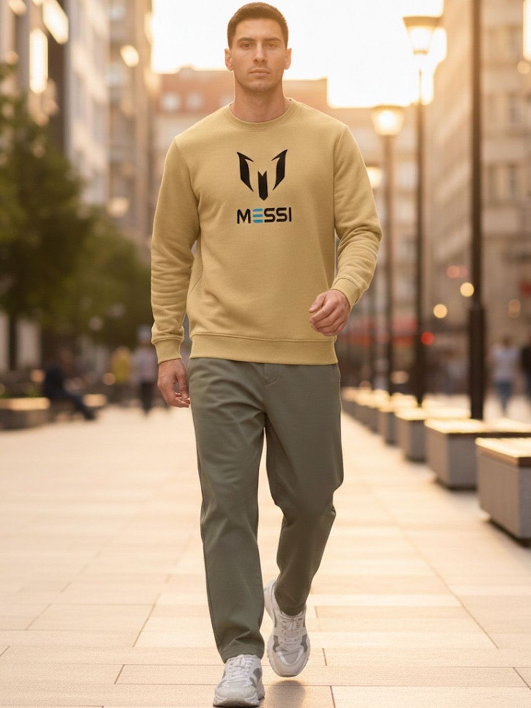 ST Trends Brand Logo Printed Round Neck Full Sleeve Pullover Sweatshirt-picture-45