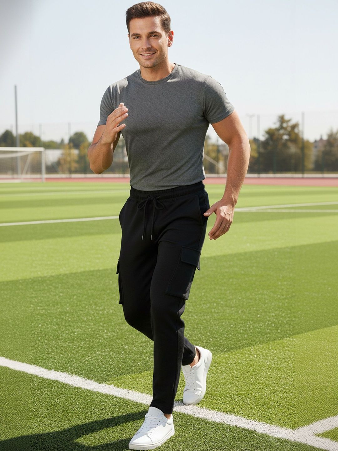 The Roadster Lifestyle Co. Men Regular Fit Training Joggers-picture-32