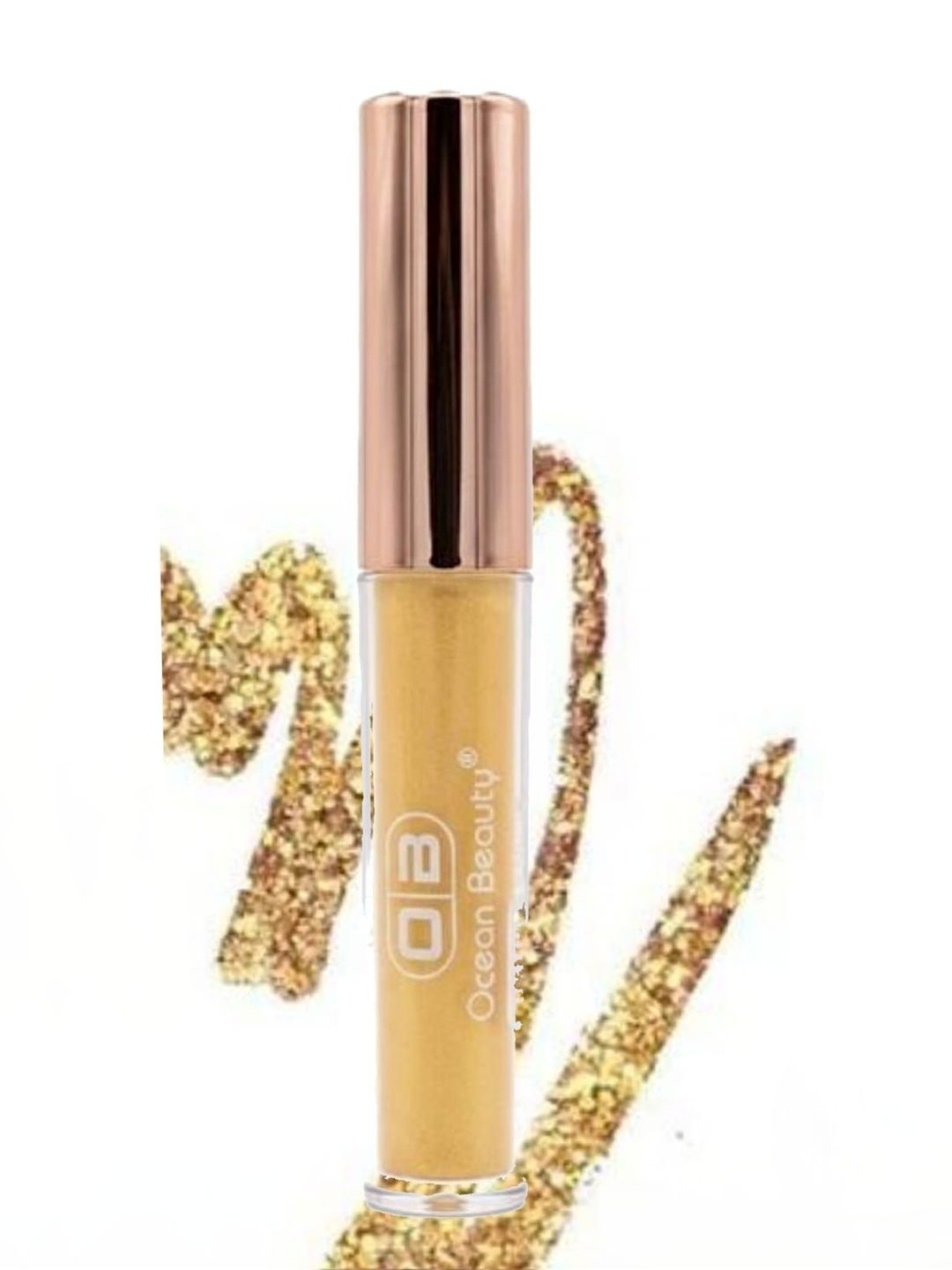 OB Ocean Beauty Waterproof Liquid Eyeliner - 1.2 ml - Gold 01-picture-39