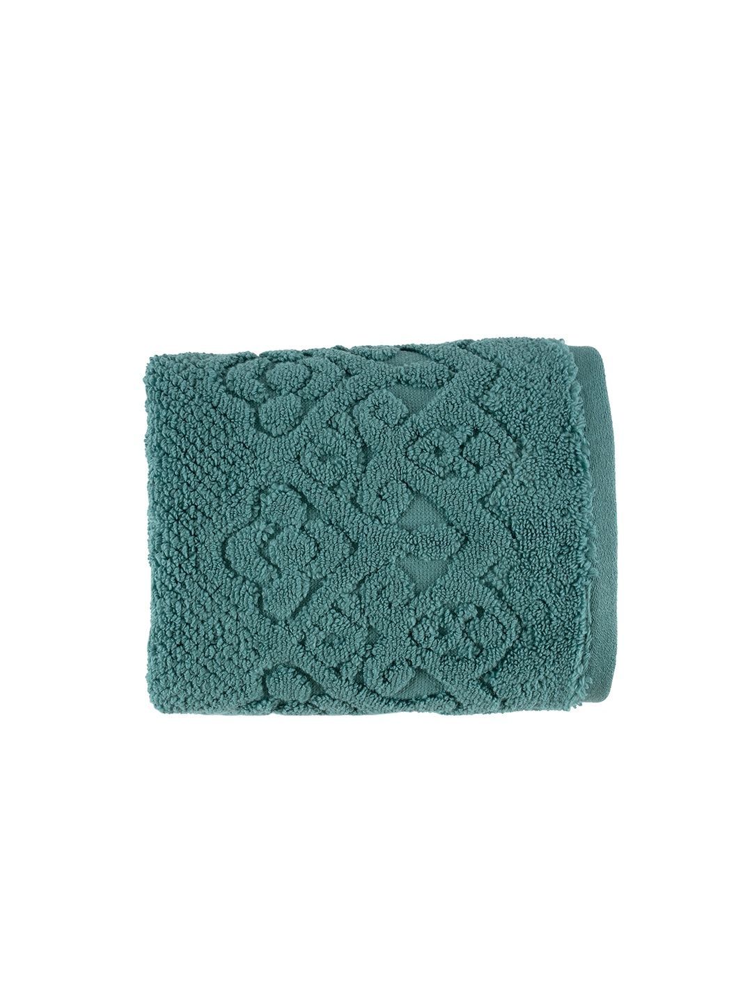 MASPAR Green Cotton Hand Towels-image-5