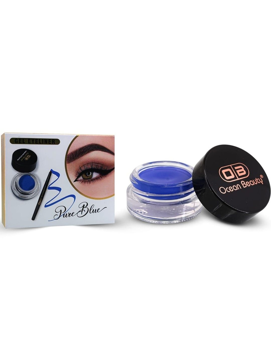 OB Ocean Beauty Waterproof & Smudgeproof Gel Eyeliner - Pure Blue-picture-20