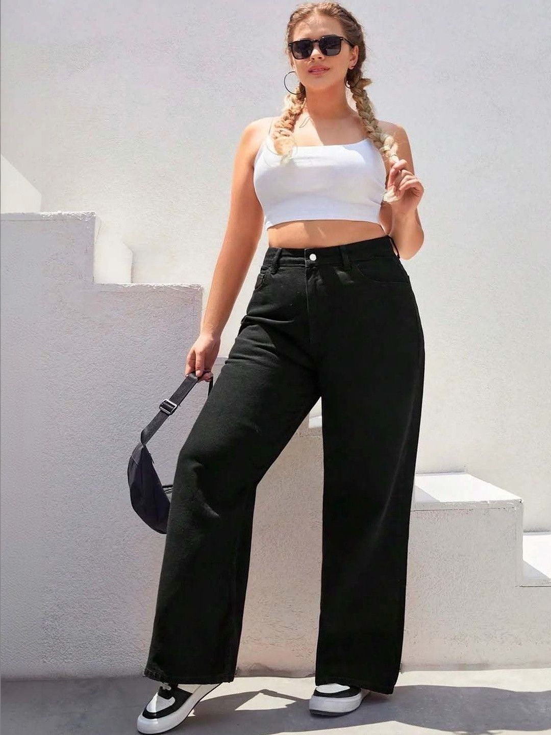 Stylecast X Kotty Women Wide Leg High-Rise Jeans-picture-28