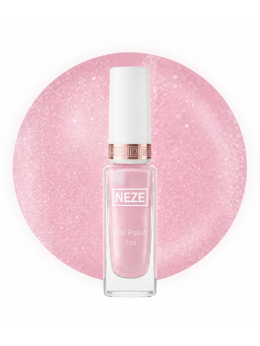 Neze Long Lasting Nail Lacquer - 7 ml - Pink-picture-23