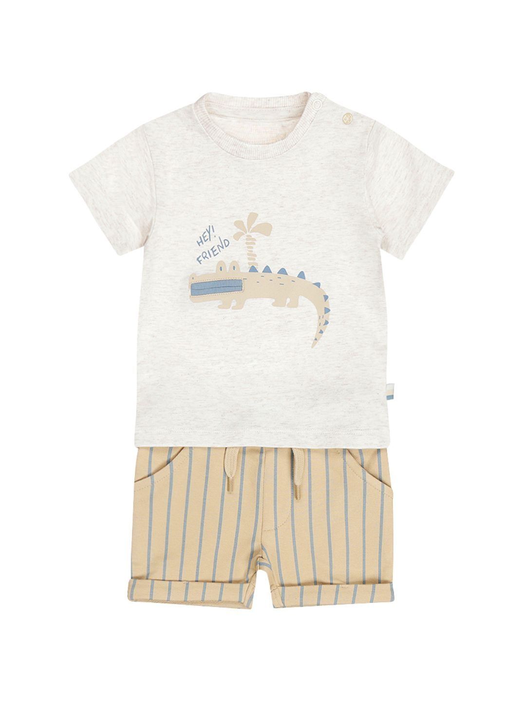 Gini and Jony Boys Printed T-shirt with Shorts-picture-39