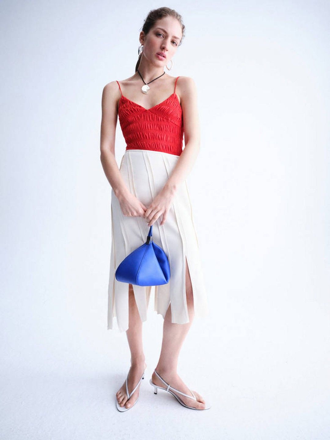MANGO Self Designed Shoulder Strapped Bodysuit-image-43