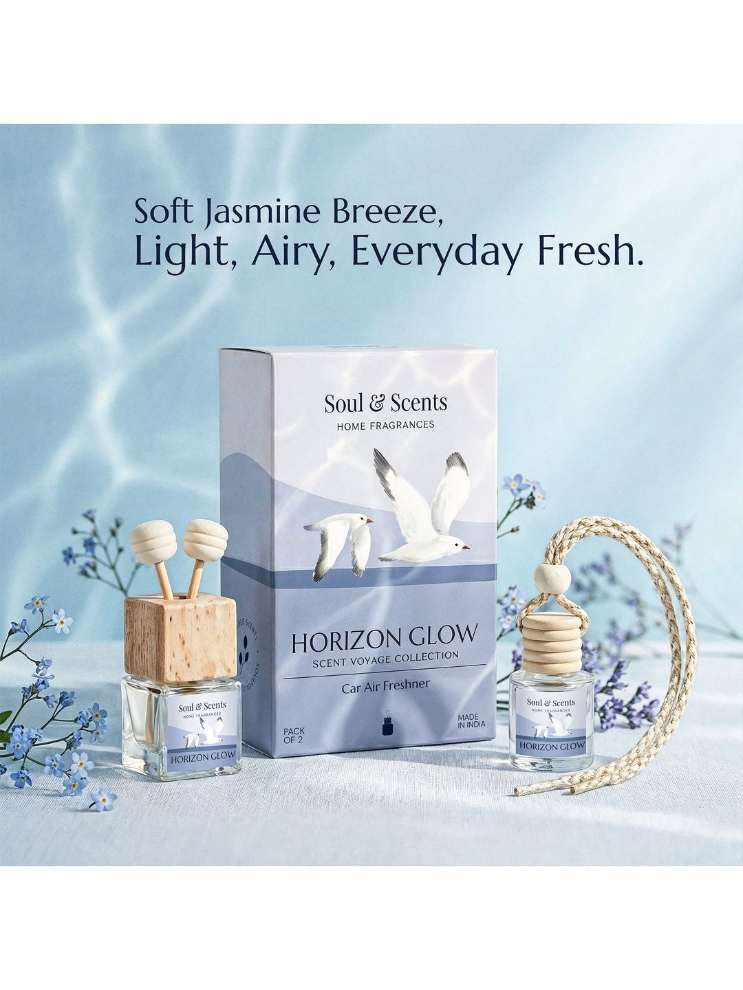 SOUL & SCENTS 2-Pcs Horizon Glow Car Freshener-image-45