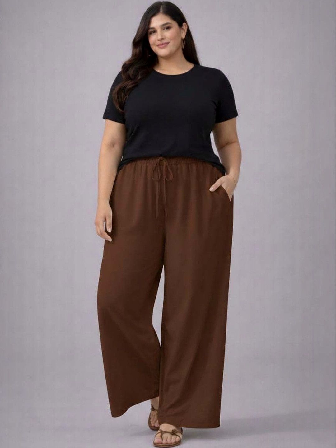 Stylecast X Kotty Women Loose Fit High-Rise Trousers-picture-45