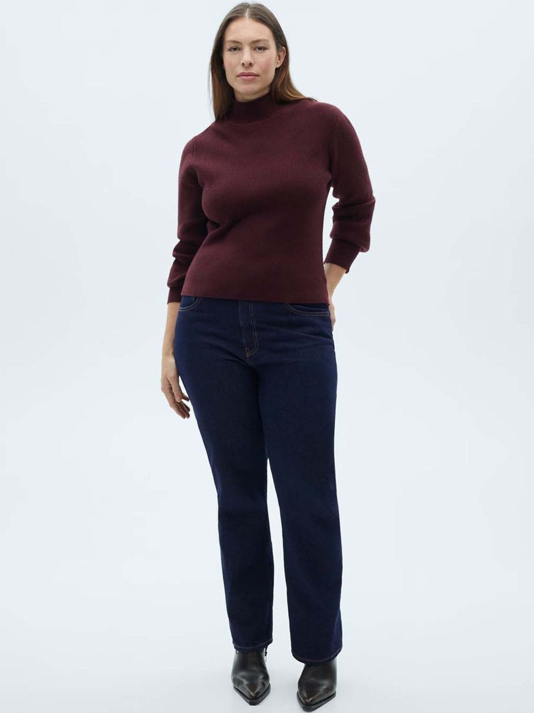 Stylecast X Kotty Women Straight Fit High-Rise Jeans-picture-18
