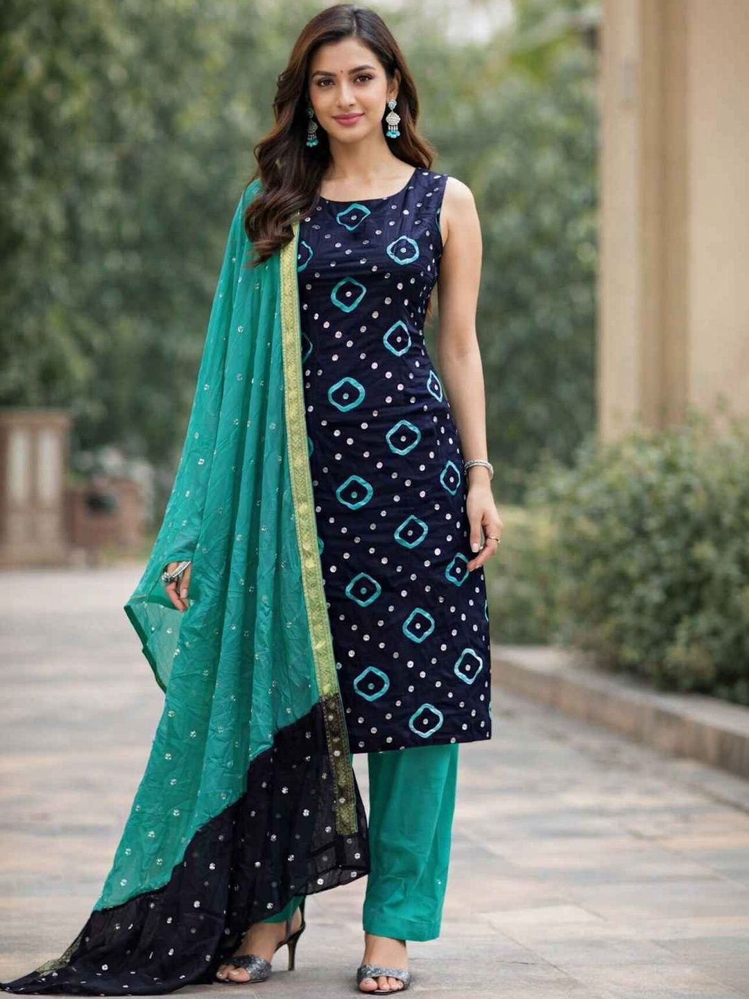 SHREYAM Printed Pure Cotton Unstitched Dress Material-picture-39