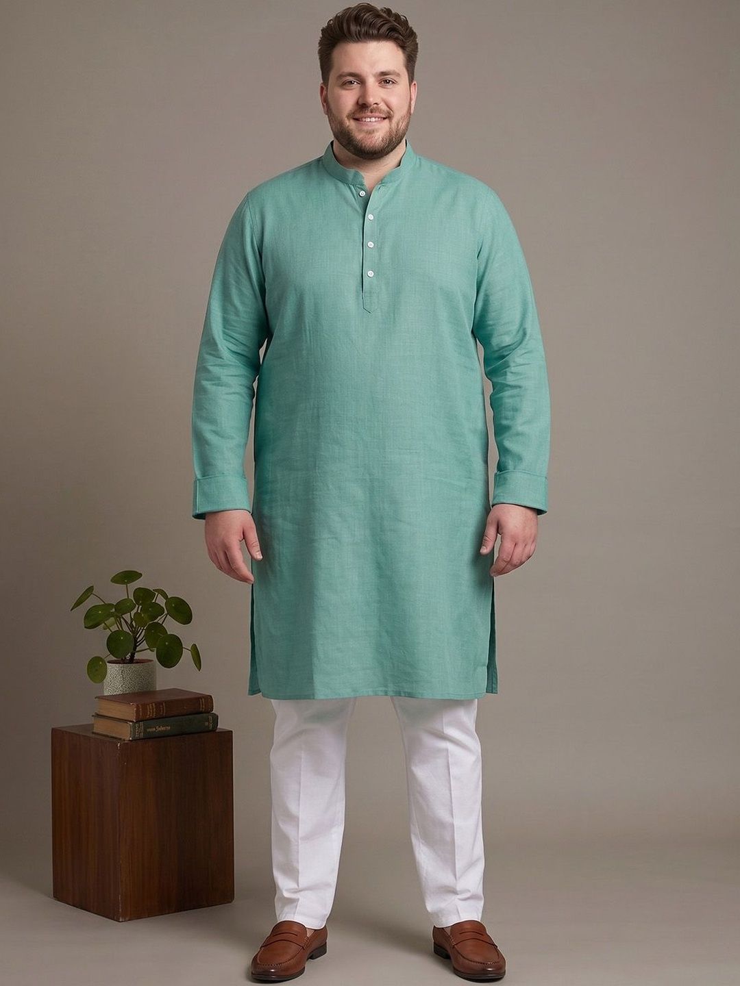bigbanana Men Plus Size Kurta-picture-41