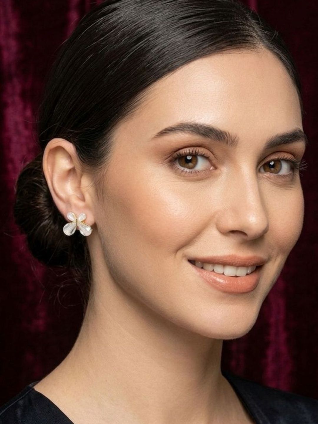 SZN Floral Studs Earrings-picture-35