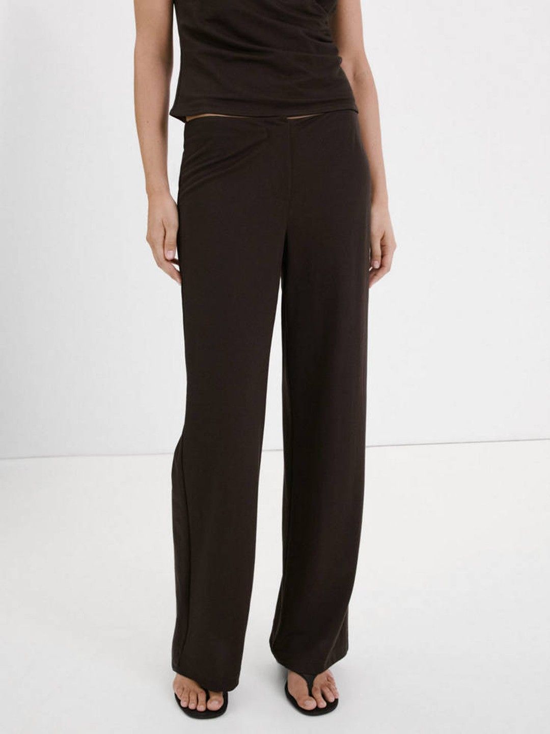 MANGO Women Regular Fit Trousers-picture-19