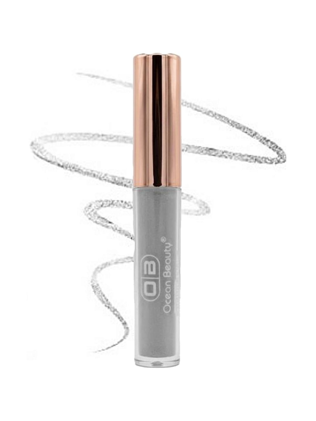 OB Ocean Beauty Waterproof Liquid Eyeliner - 1.2 ml - Silver 02-picture-31