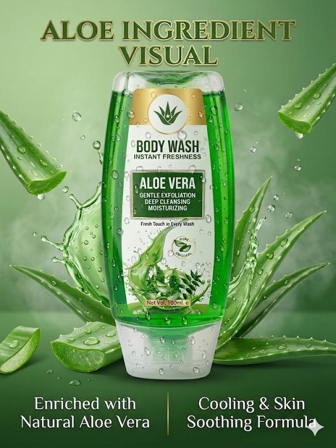 REIMICHI Aloe Vera Body Wash For Deep Cleansing - 100 ml-image-38