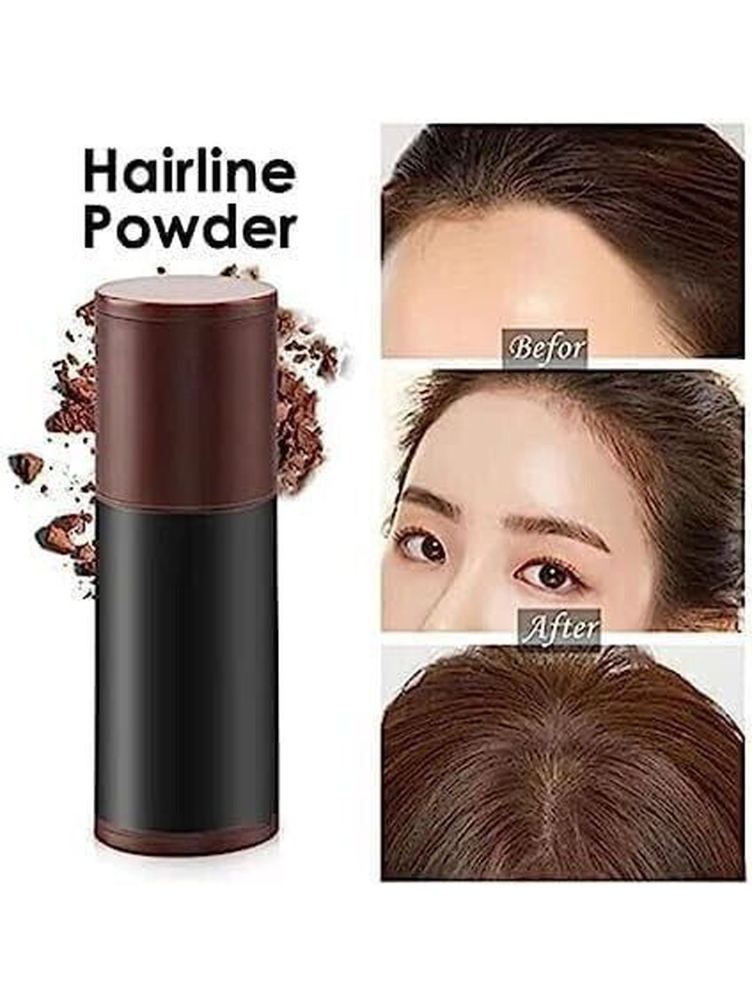 WRYAK Hairline Shadow Powder Stick - Black-picture-46