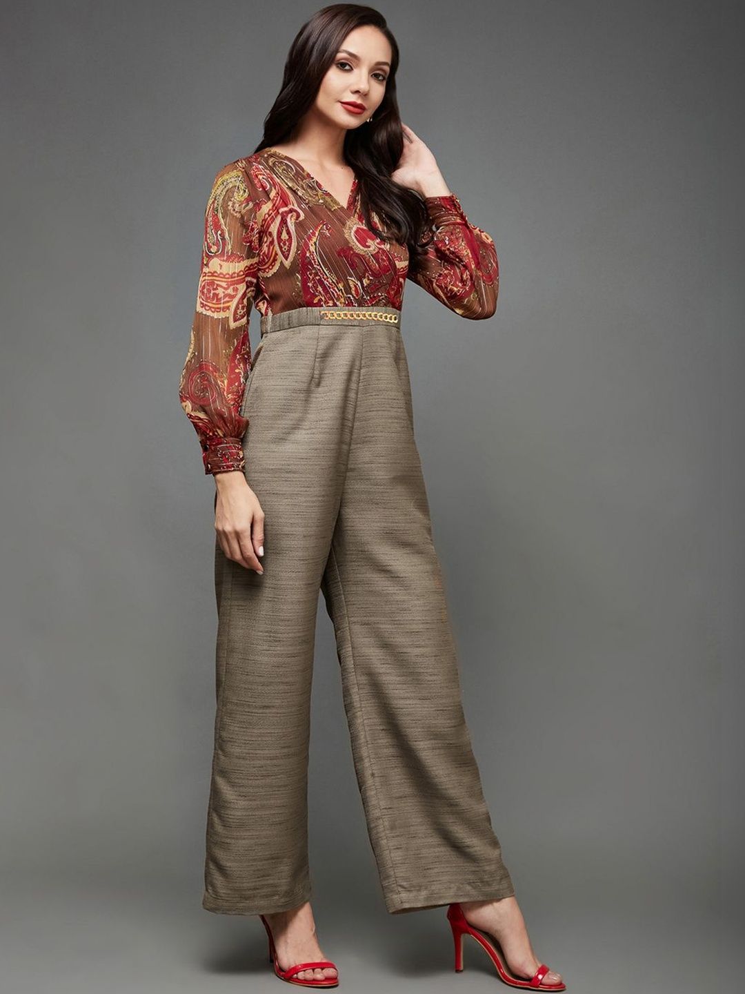 Miss Chase Printed Basic Jumpsuit-image-25