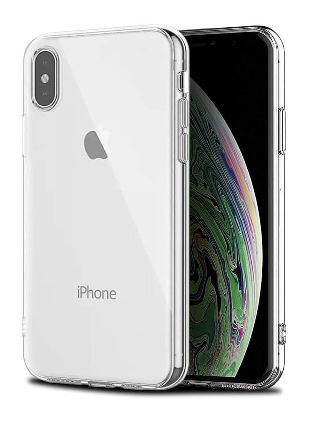 ANDVYA Solid Printed iPhone Xs Back Case Mobile Accessories-picture-22