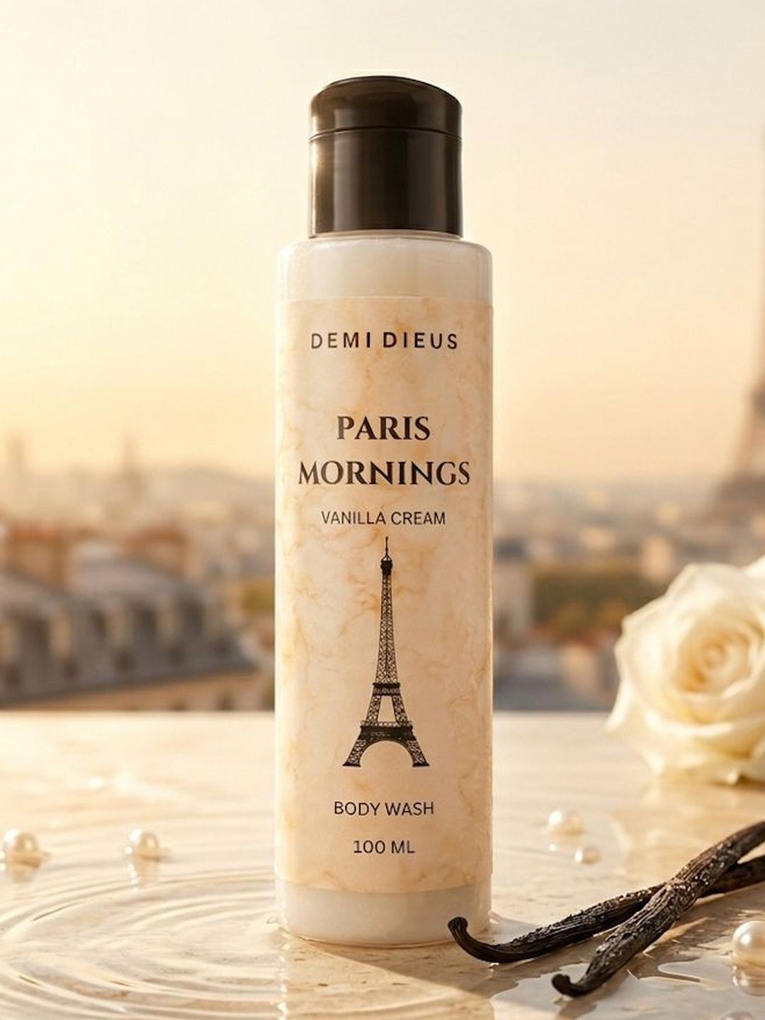 DEMI DIEUS Paris Mornings Vanilla Cream Body Wash - 100 ml-image-41