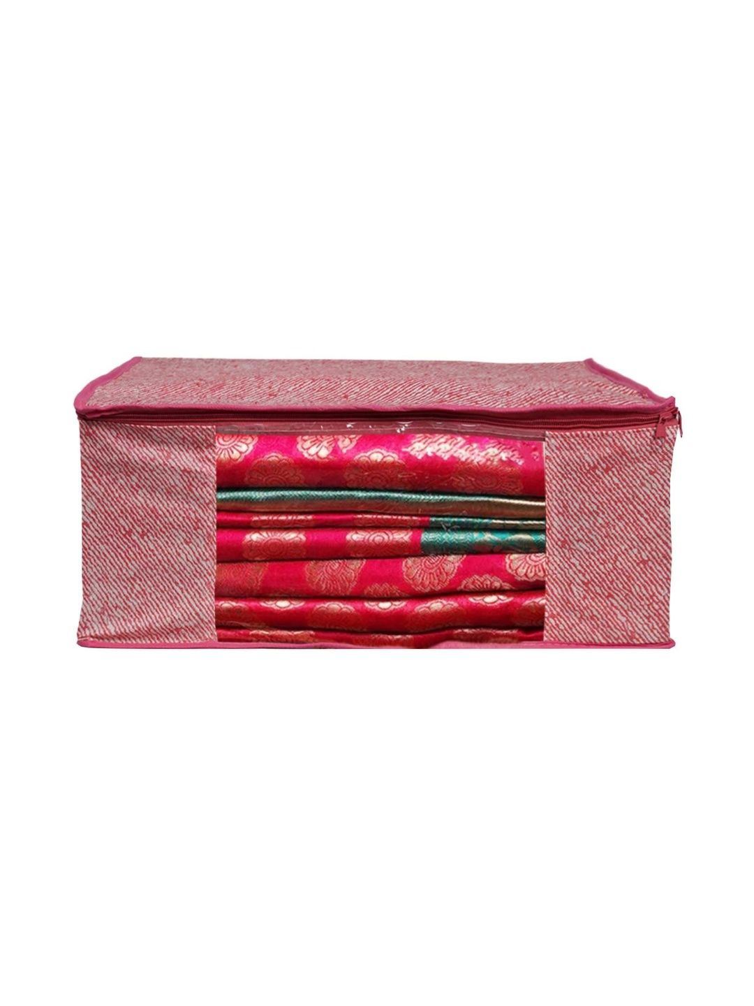 ANKIT INTERNATIONAL Pink Set of 1 Regular Multi-Utility Organisers-picture-19