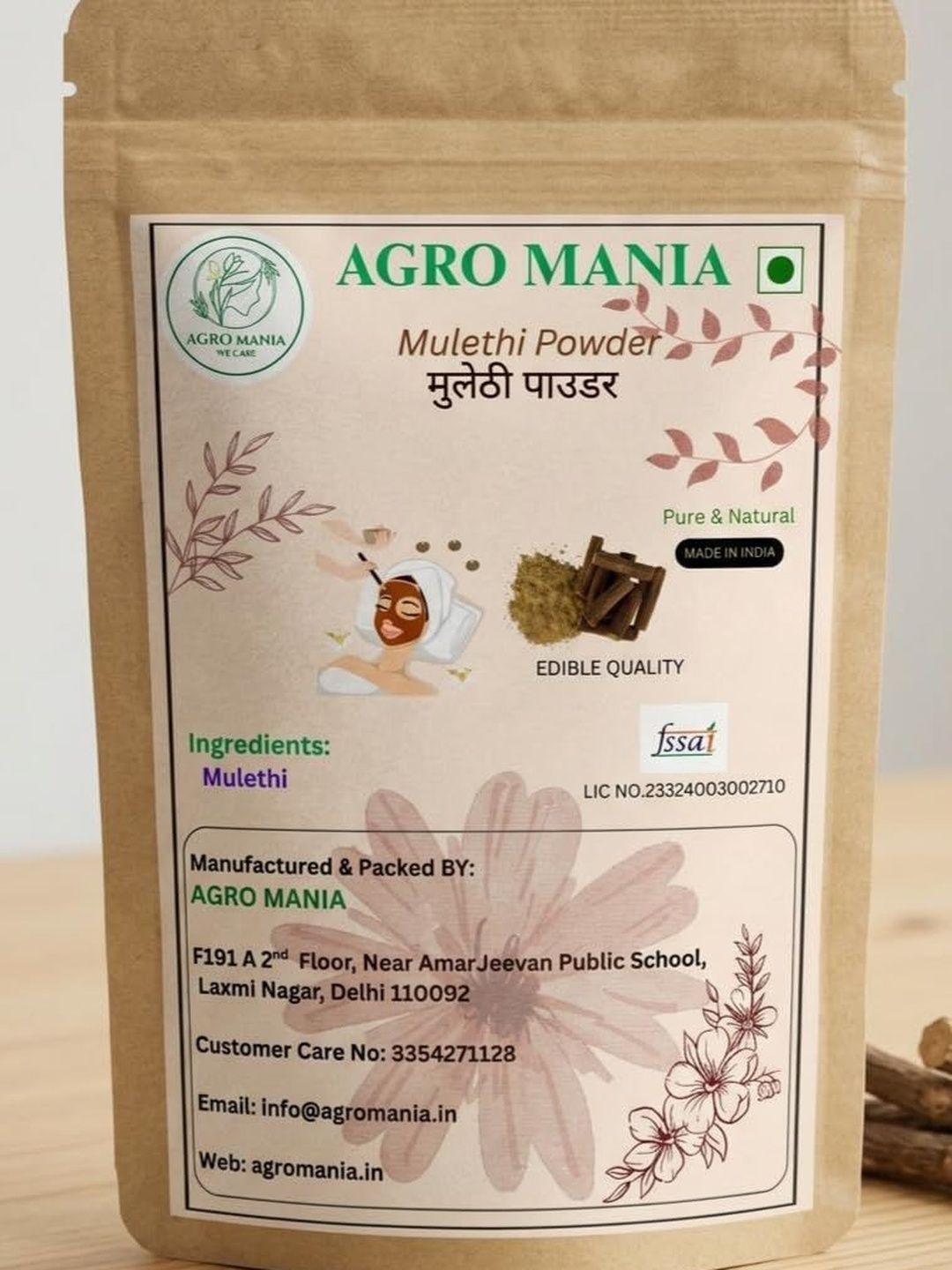 AGRO MANIA Mulethi Powder - 100 g-picture-14