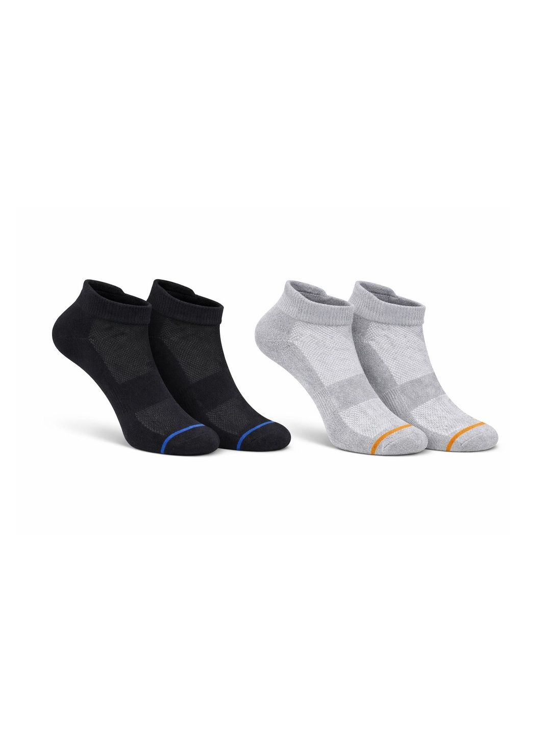 USOXO Unisex Pack of 2 Colourblocked Ankle Length Socks-picture-17