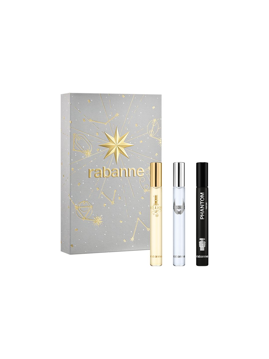 Paco Rabanne Men 3-Pcs EDT & Parfum Set 10 ml each - 1 Million + Invictus + Phantom-picture-20