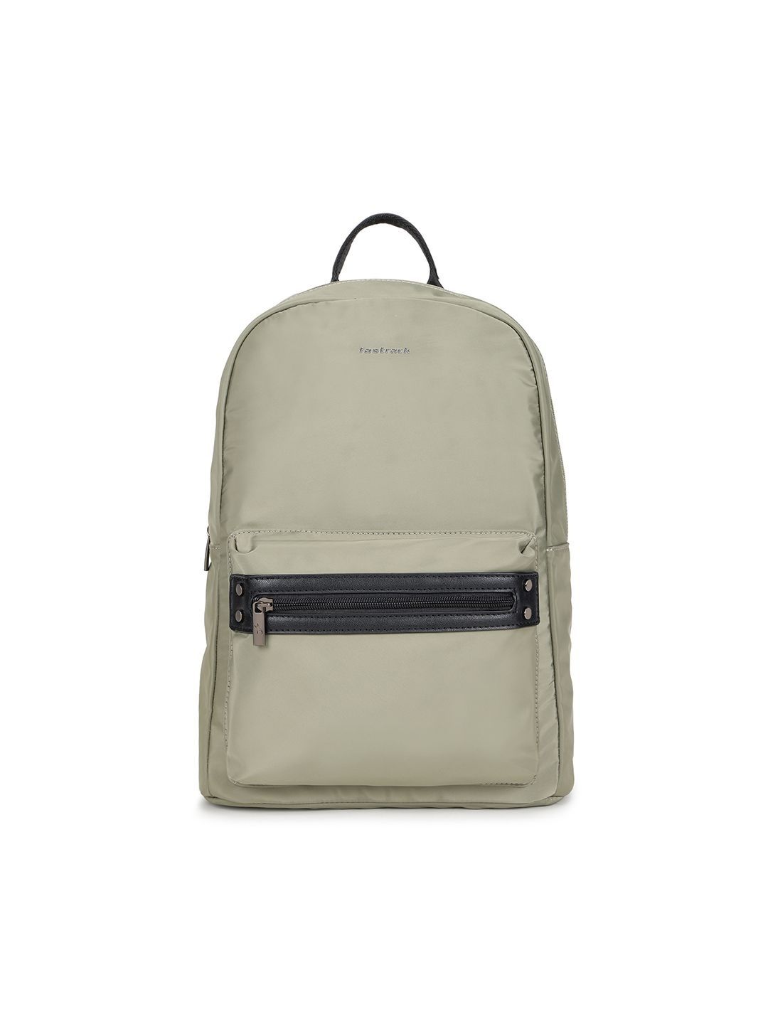 fastrack olive edge nylon backpack with 14 inch laptop sleeve