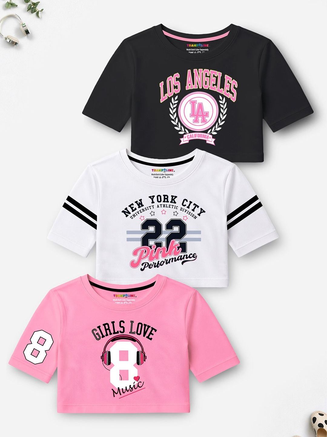 YK X Trampoline Girls Cotton Tops-picture-13