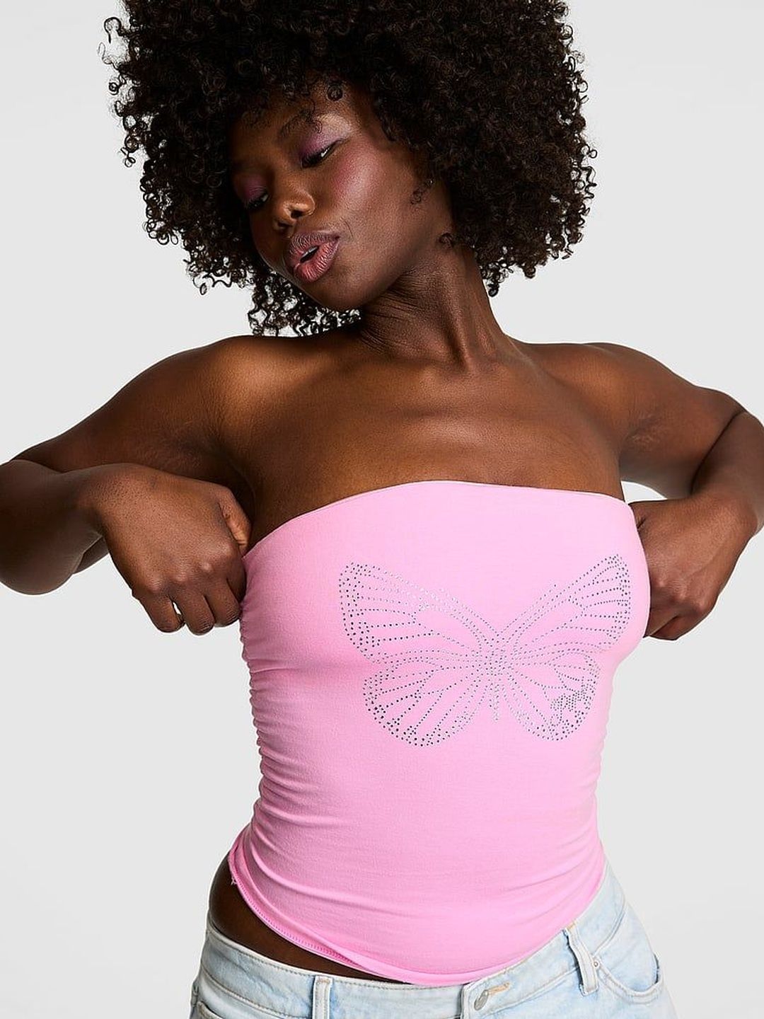 Victoria's Secret Bandeau Bra Medium Coverage-picture-56