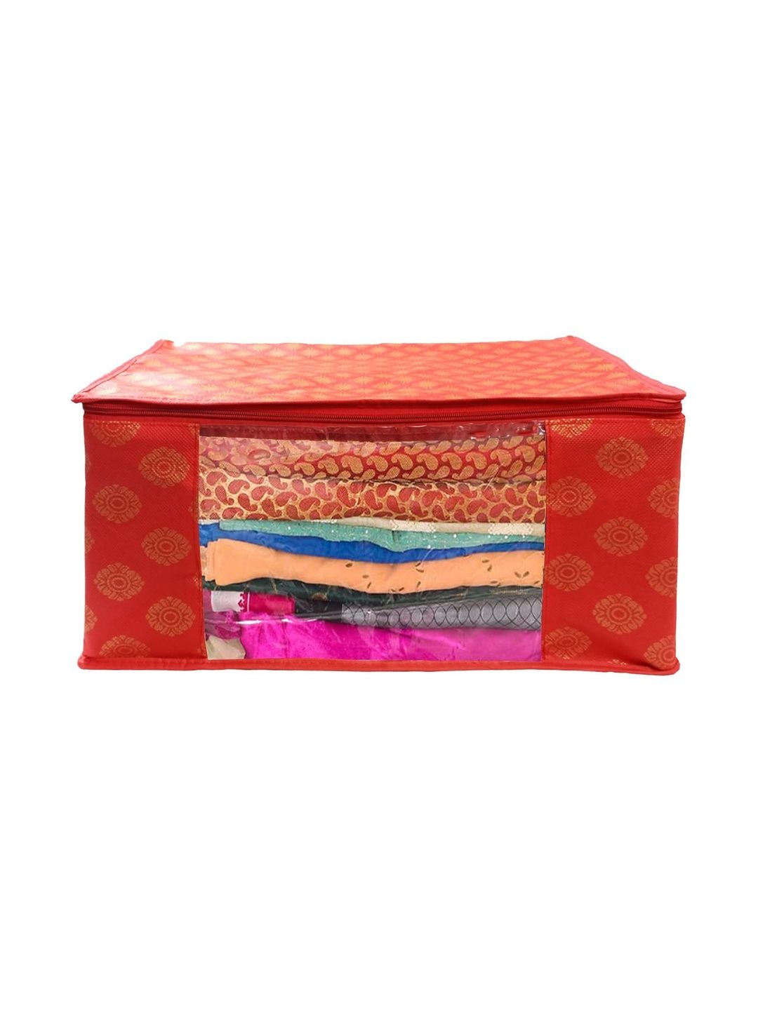 ANKIT INTERNATIONAL Red Set of 1 Regular Multi-Utility Organisers-picture-24