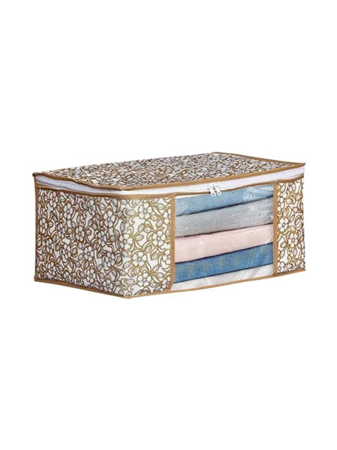 ANKIT INTERNATIONAL Beige Set of 1 Regular Multi-Utility Organisers-picture-47